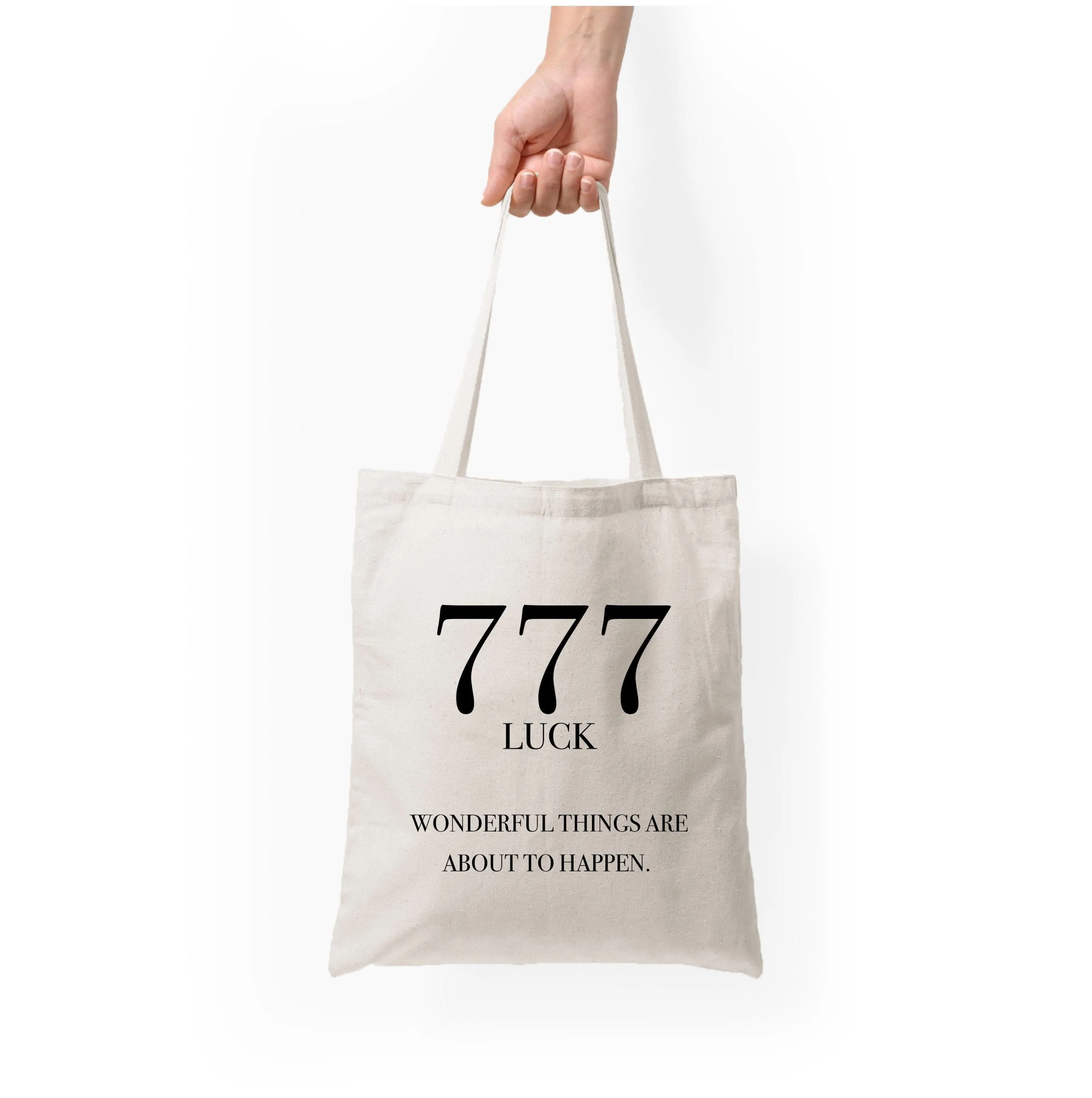 777 - Angel Numbers Tote Bag