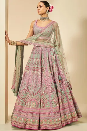 Aashirya Embroidered Lehenga Set