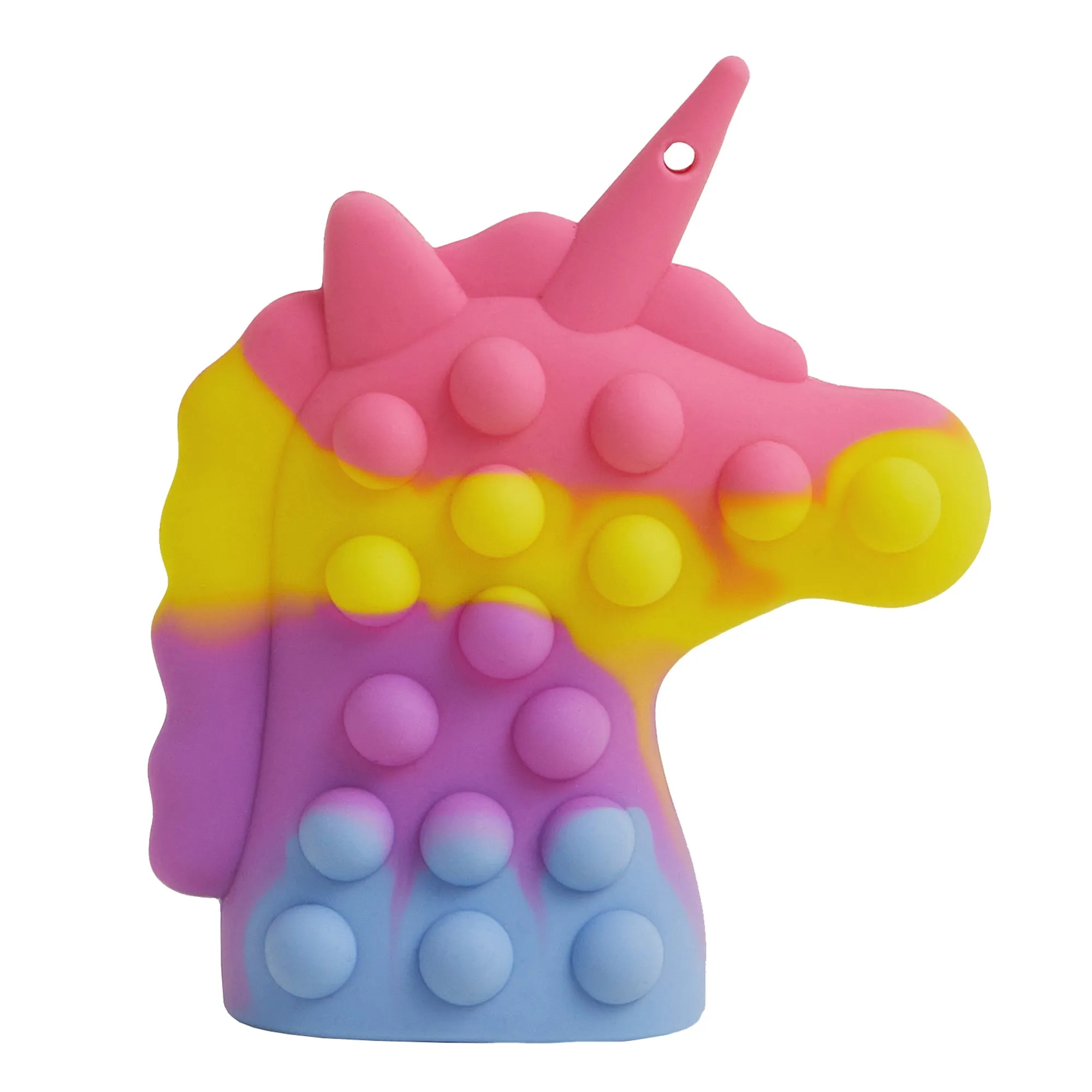 Accessorize London Girl's Multi 3D Unicorn Push Popper