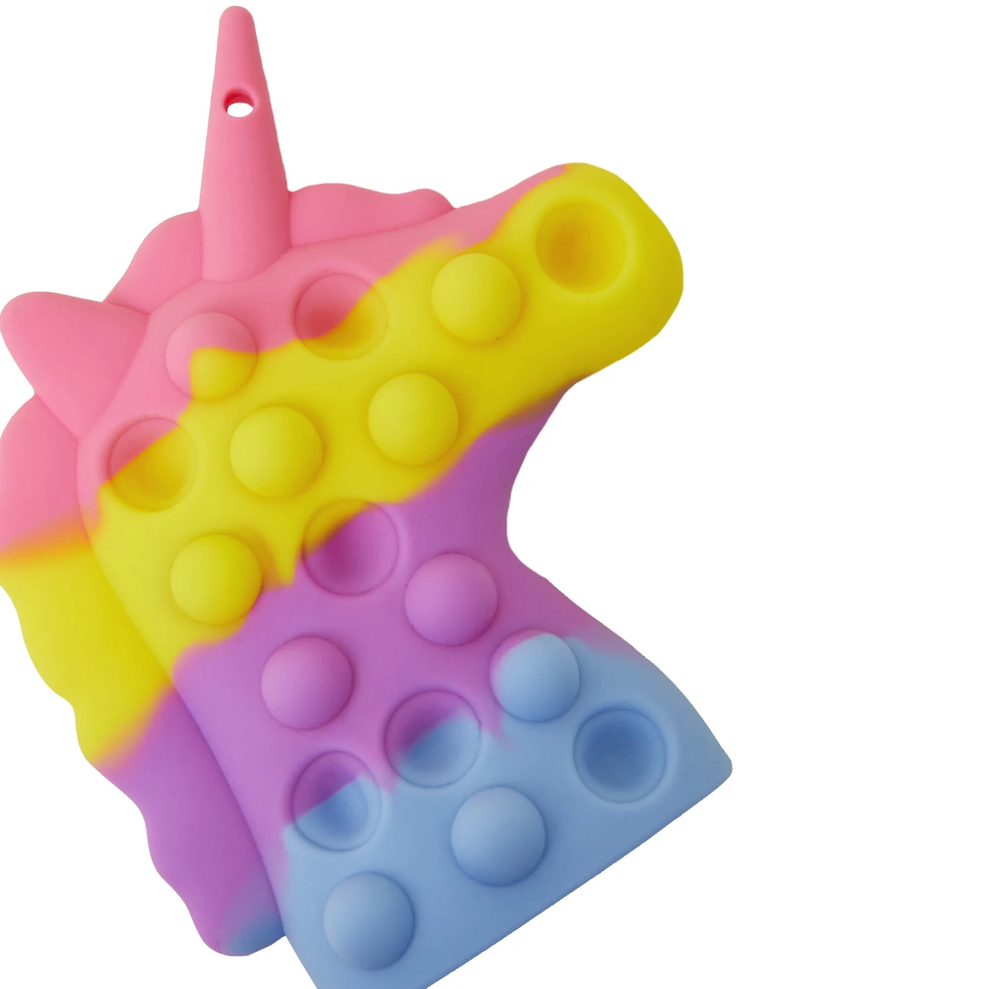 Accessorize London Girl's Multi 3D Unicorn Push Popper