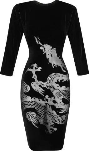 Alexander McQueen Spring 1997 La Poupée Dragon Dress