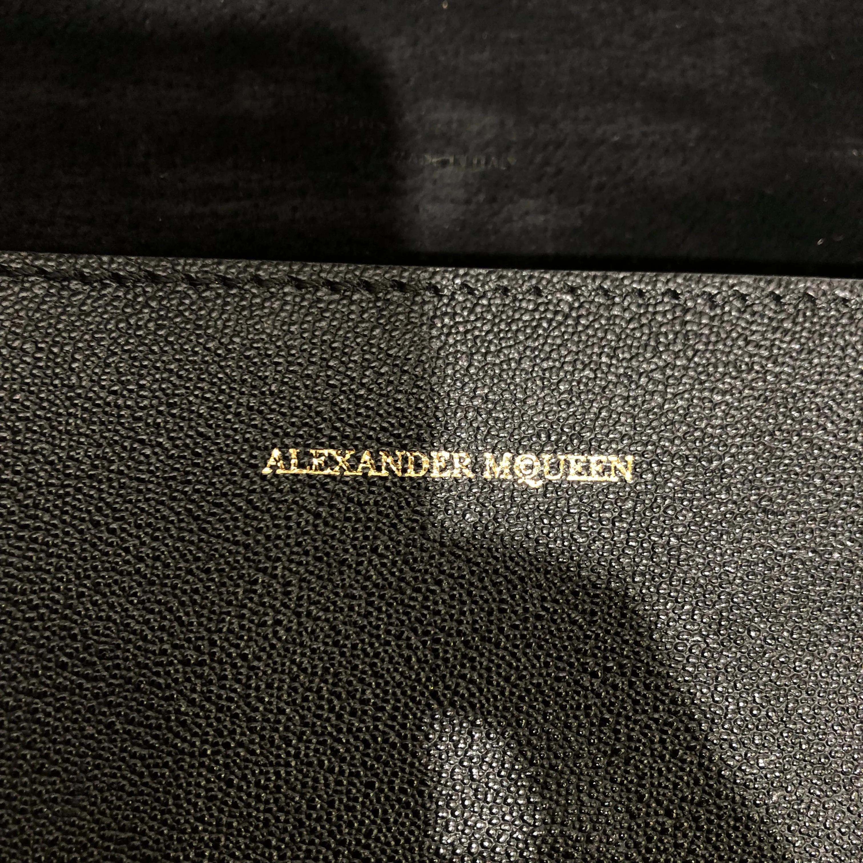 Alexander McQueen/Bag/Leather/BLK/