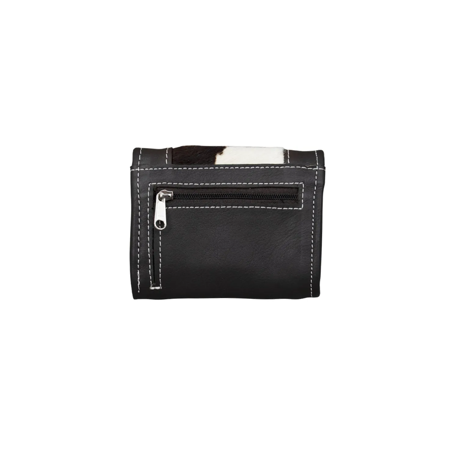 American West Hair-On Pony Leather Trifold Wallet