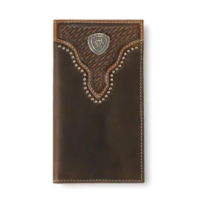 Ariat Men's Rodeo Sun Burst Wallet Brown