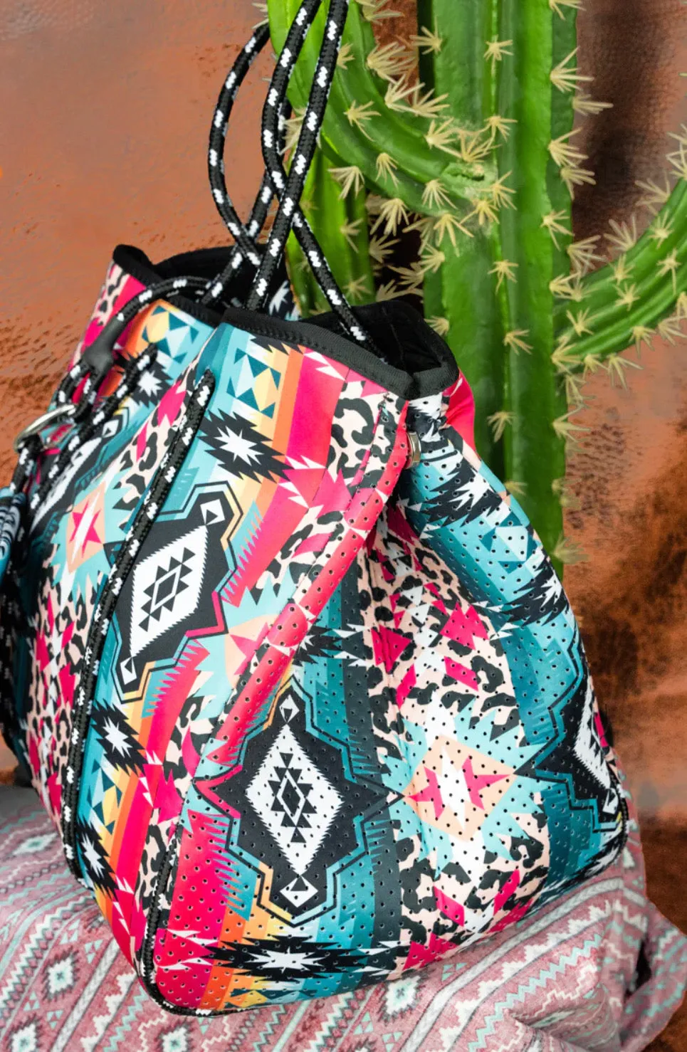 Aztec Neoprene Tote Bag