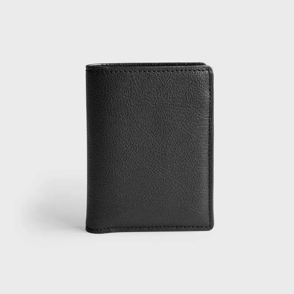 Billfold Compact Wallet | Grained Apple Skin