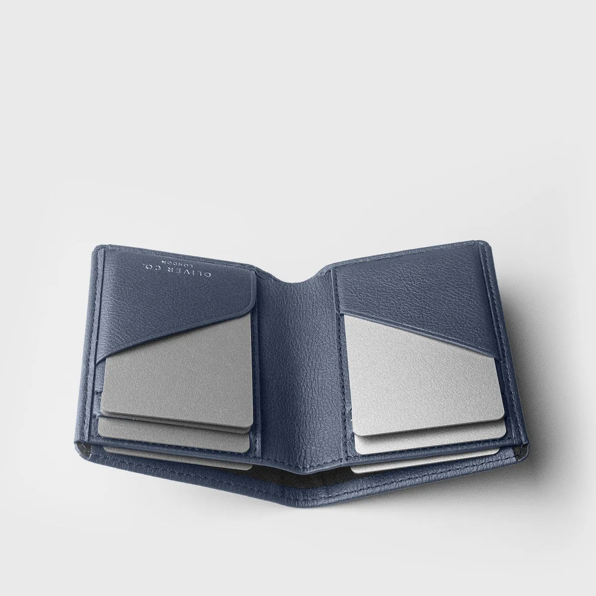 Billfold Compact Wallet | Grained Apple Skin