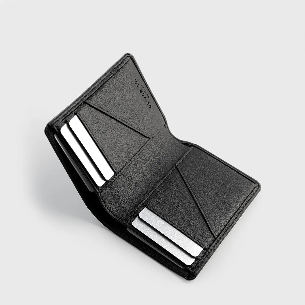 Billfold Compact Wallet | Grained Apple Skin