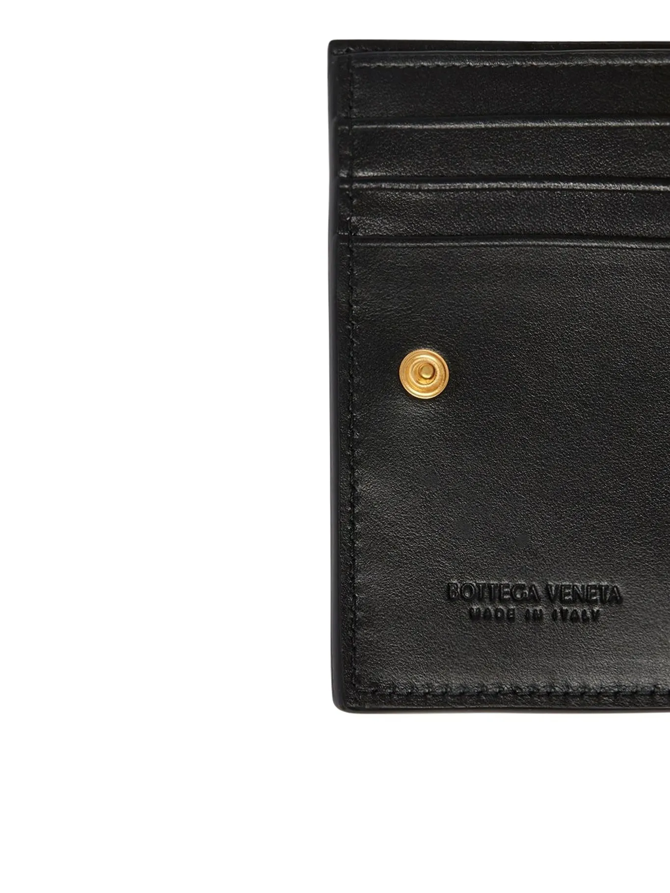 BLACK MINI BI-FOLD WALLET