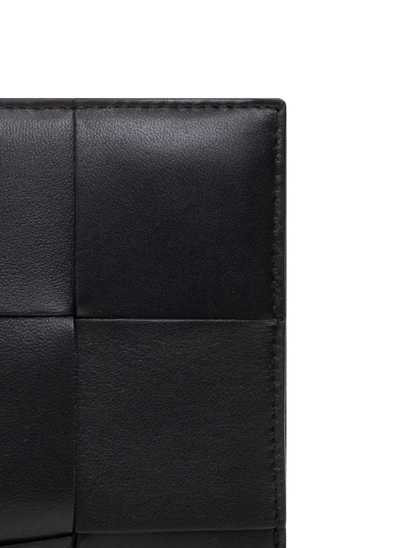 BOTTEGA VENETA BLACK LEATHER WALLET