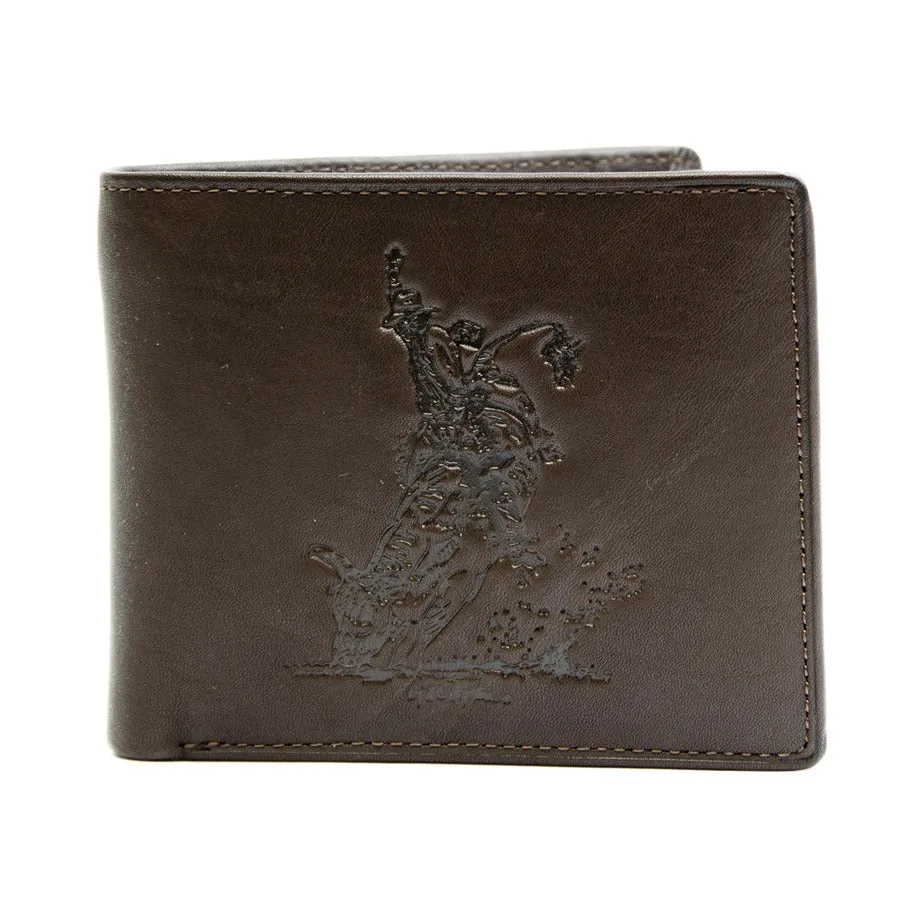 Brigalow Bullrider - Bi-Fold - Dark Brown Leather - 5101D