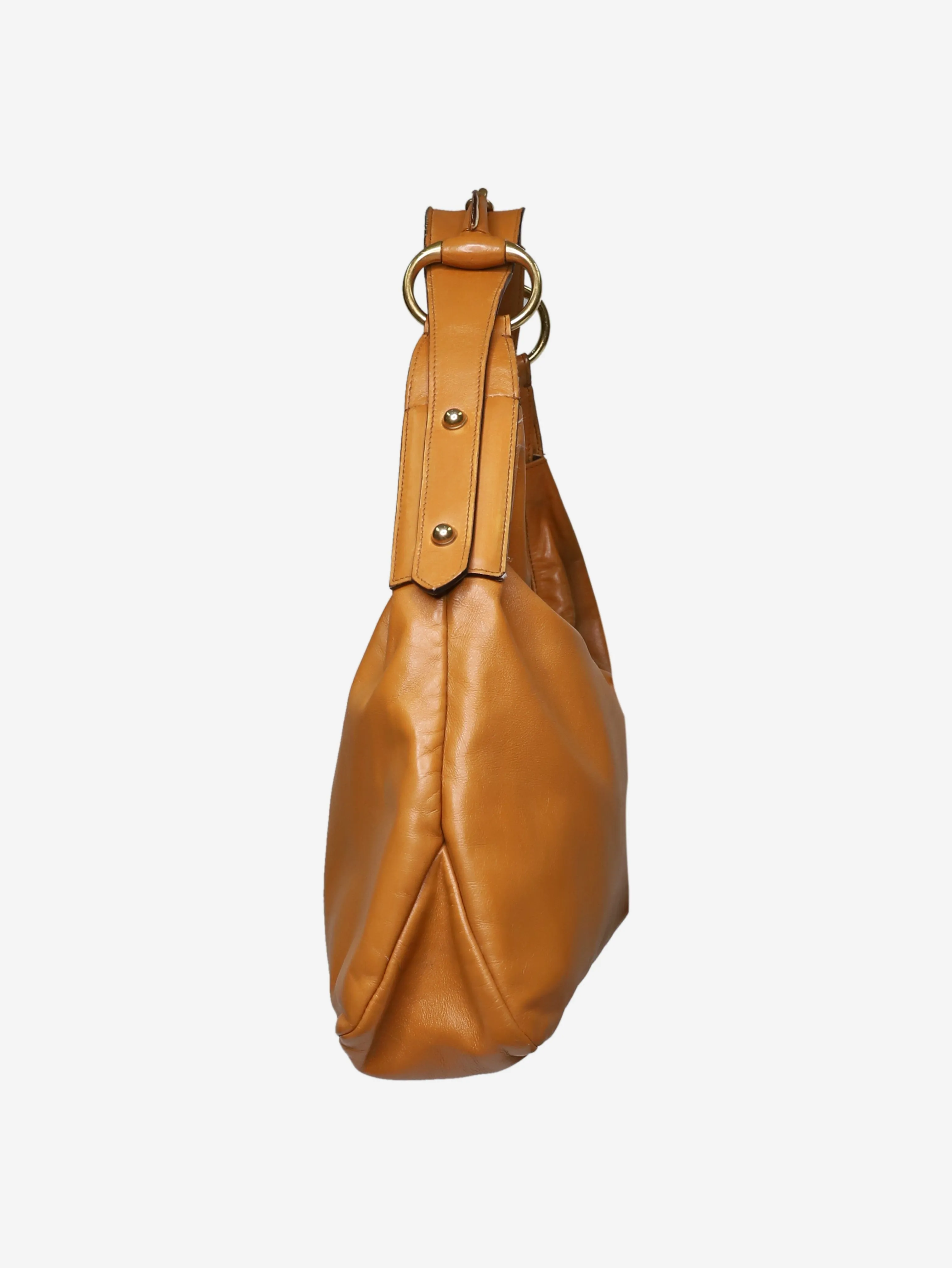 Brown Princetown shoulder bag