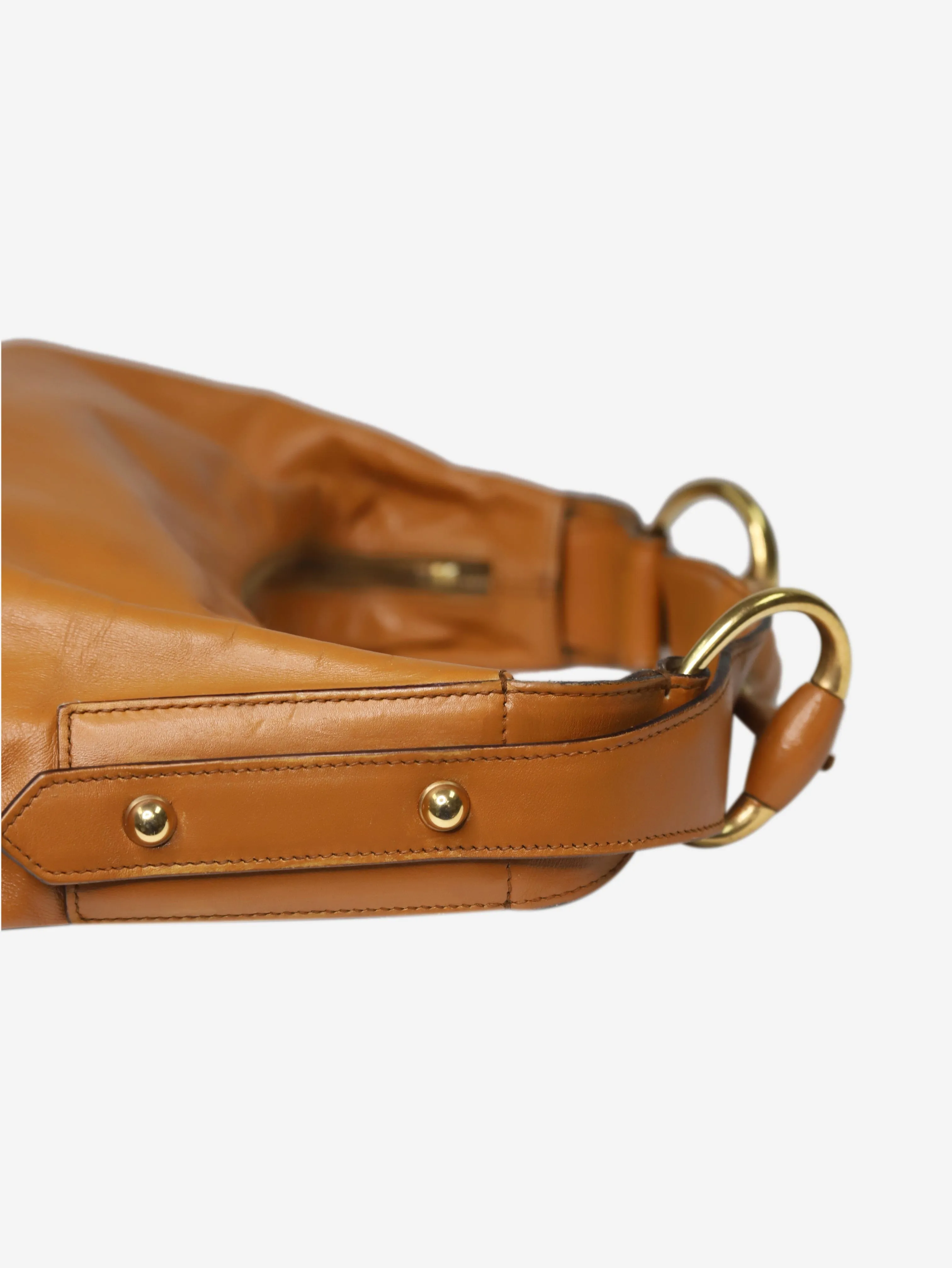 Brown Princetown shoulder bag