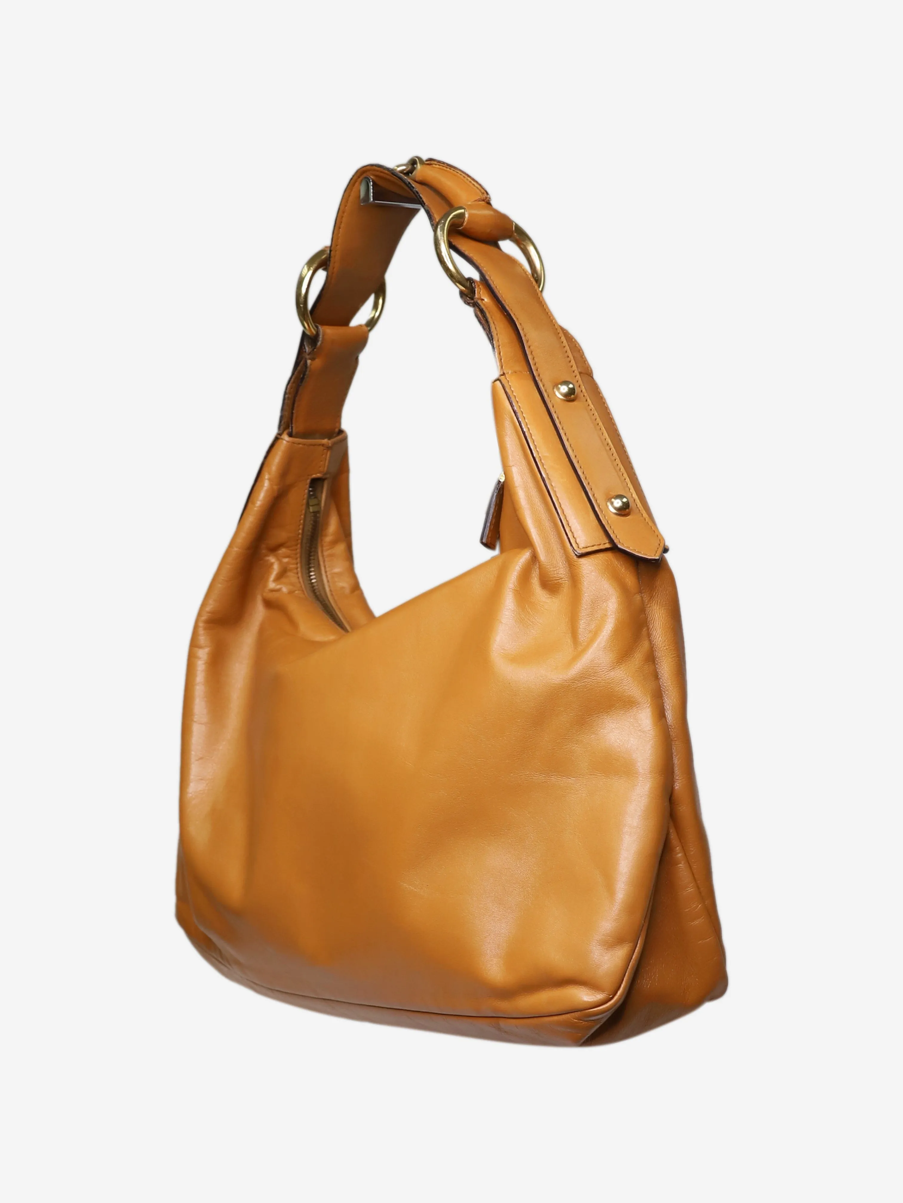 Brown Princetown shoulder bag