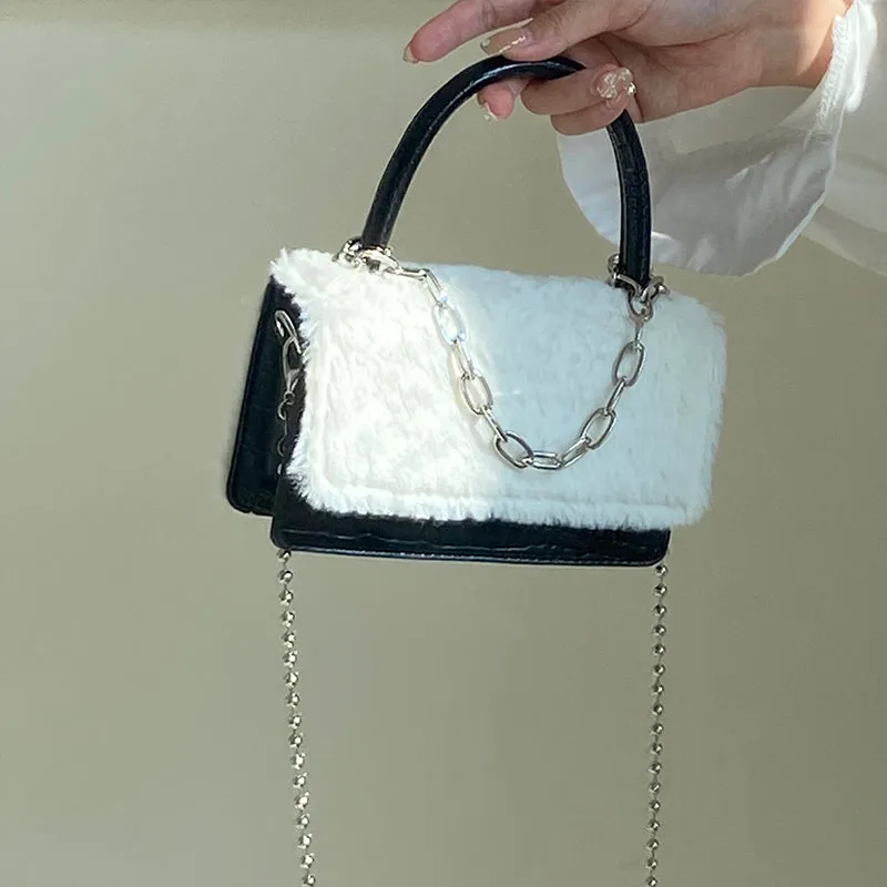 Chain Fuzz Purse