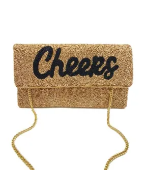 Cheers Beaded Clutch