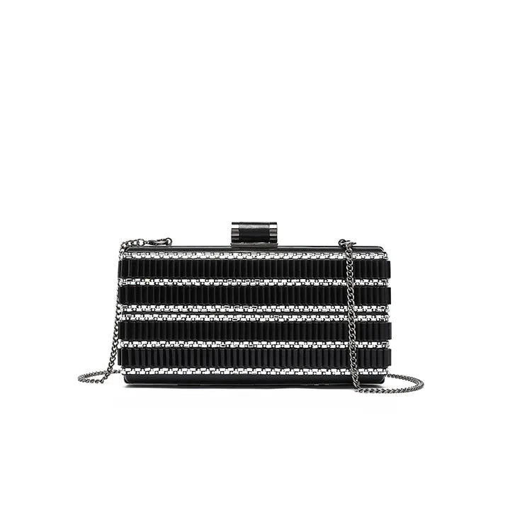 Clutch Bag with Rhinestones AD 130