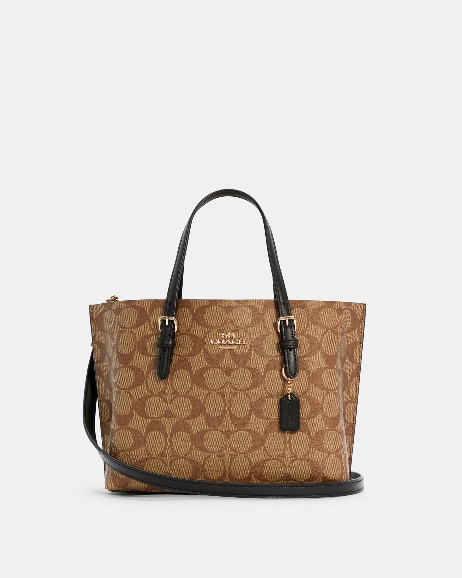 Coach Mollie Tote 25 In Signature Canvas