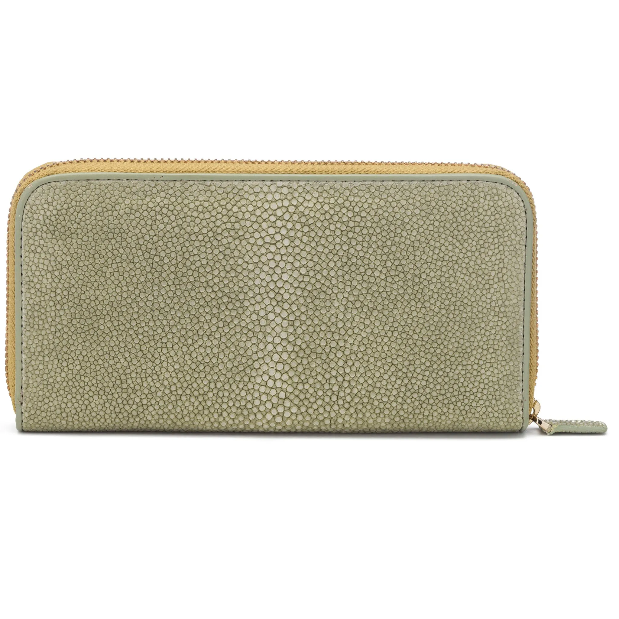 Cora Classic Shagreen Zip Around Wallet