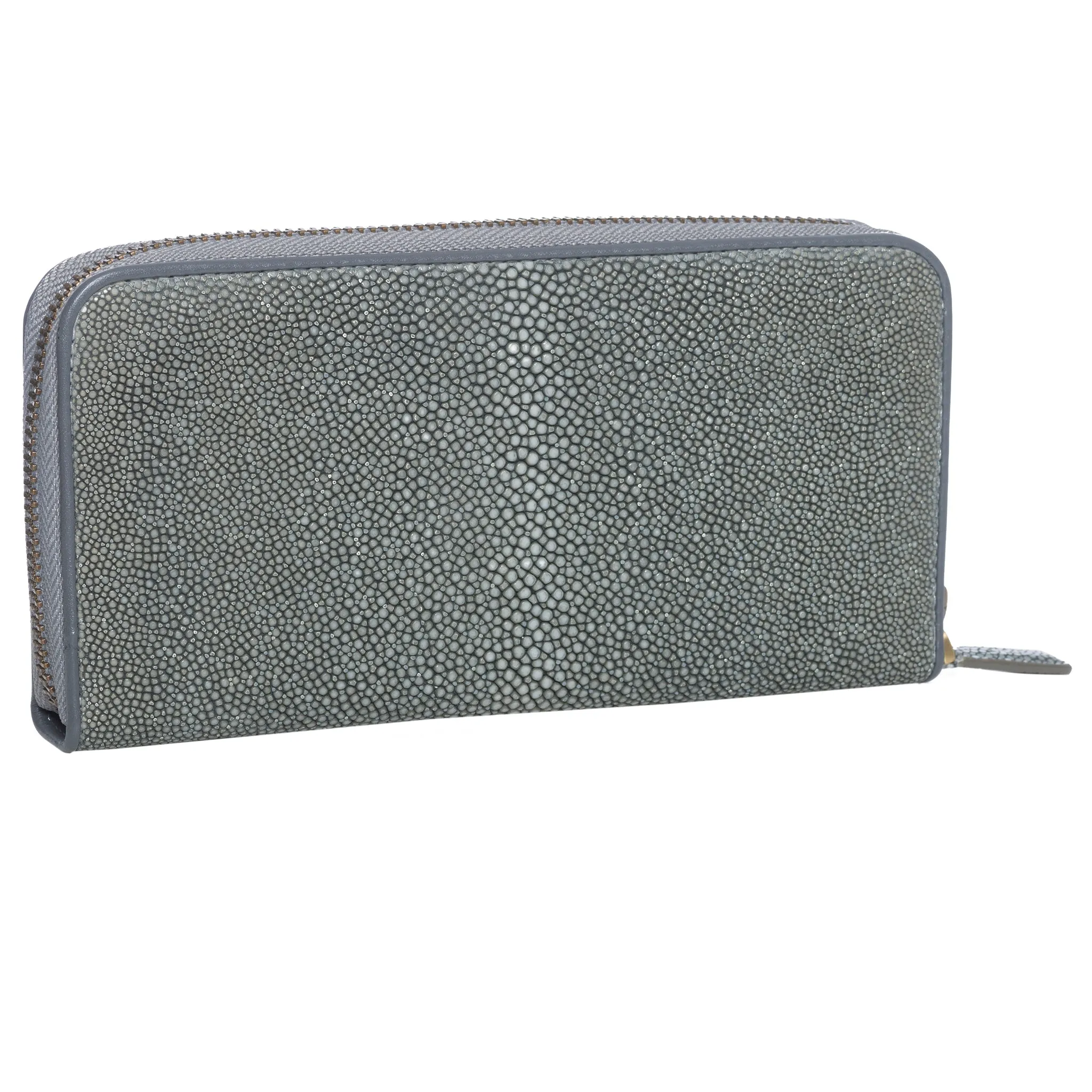 Cora Classic Shagreen Zip Around Wallet