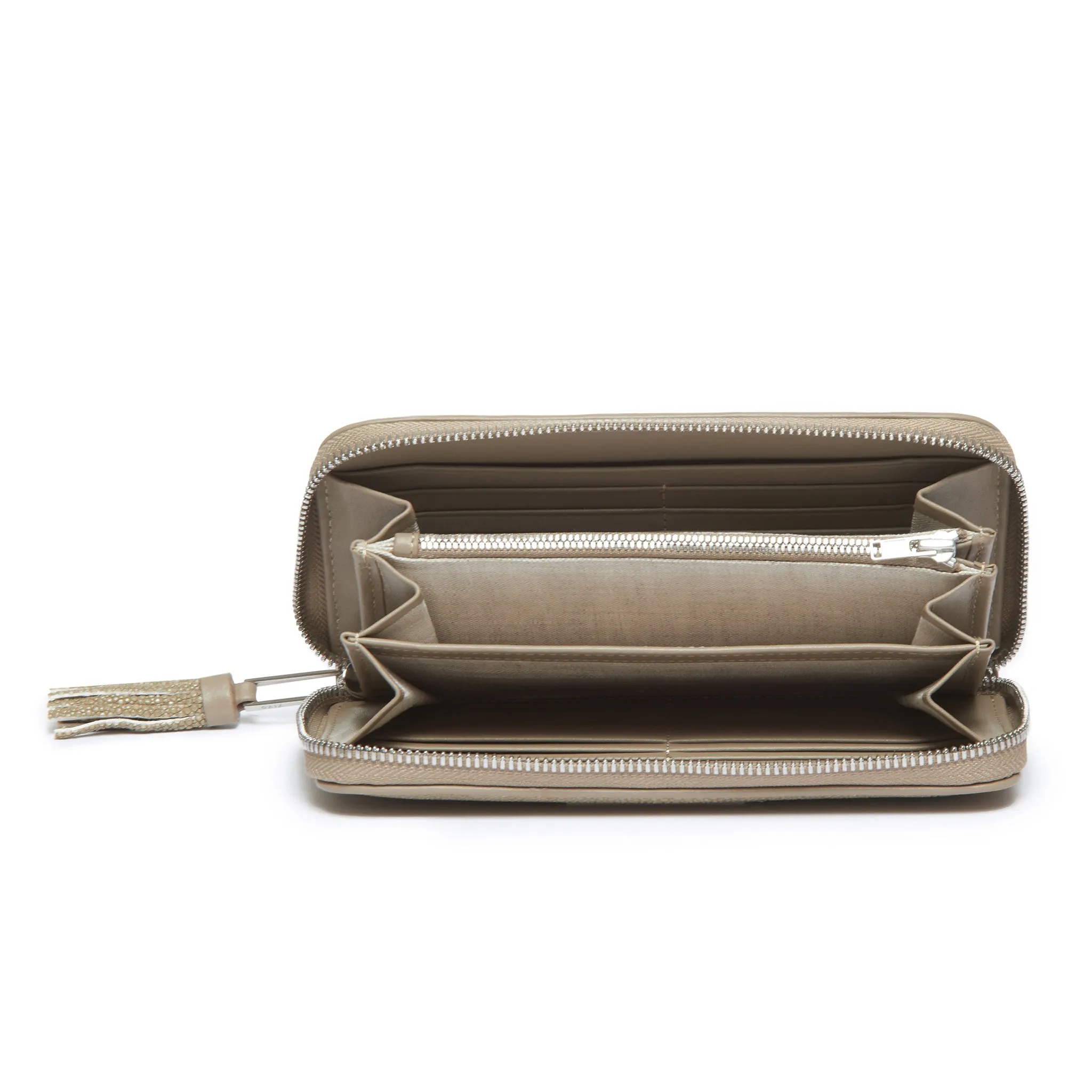 Cora Classic Shagreen Zip Around Wallet