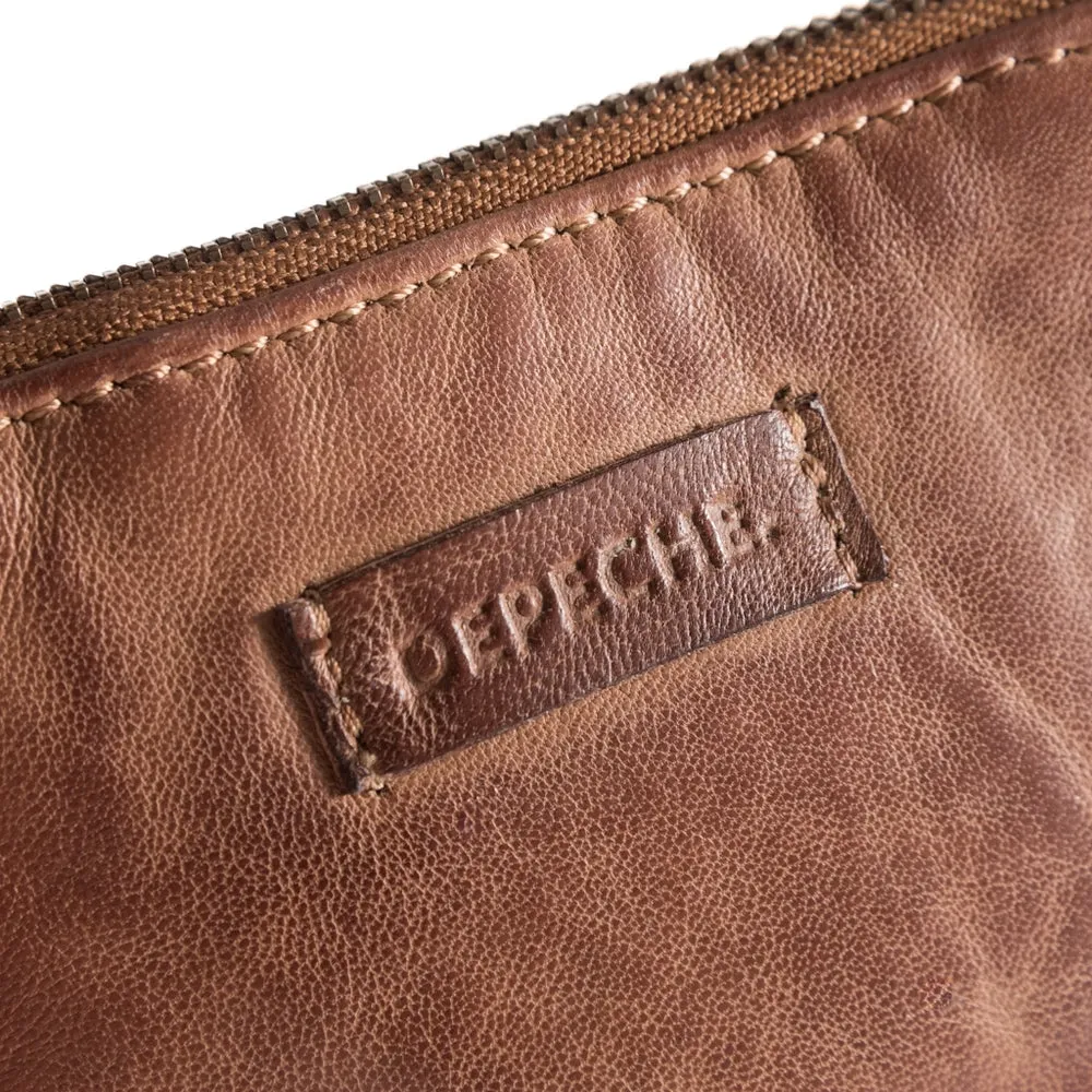 Depeche Leather Purse Chestnut