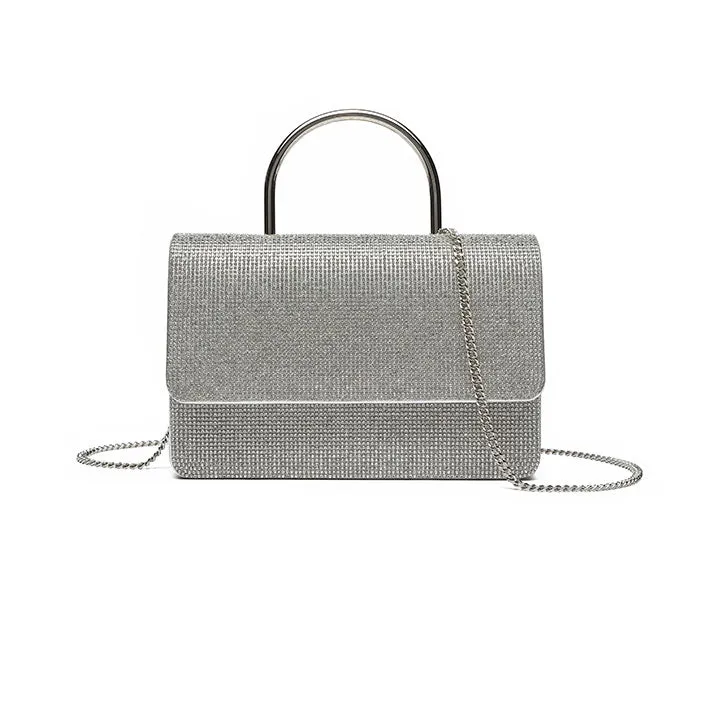 Diamante Flap Evening Bag AD 115