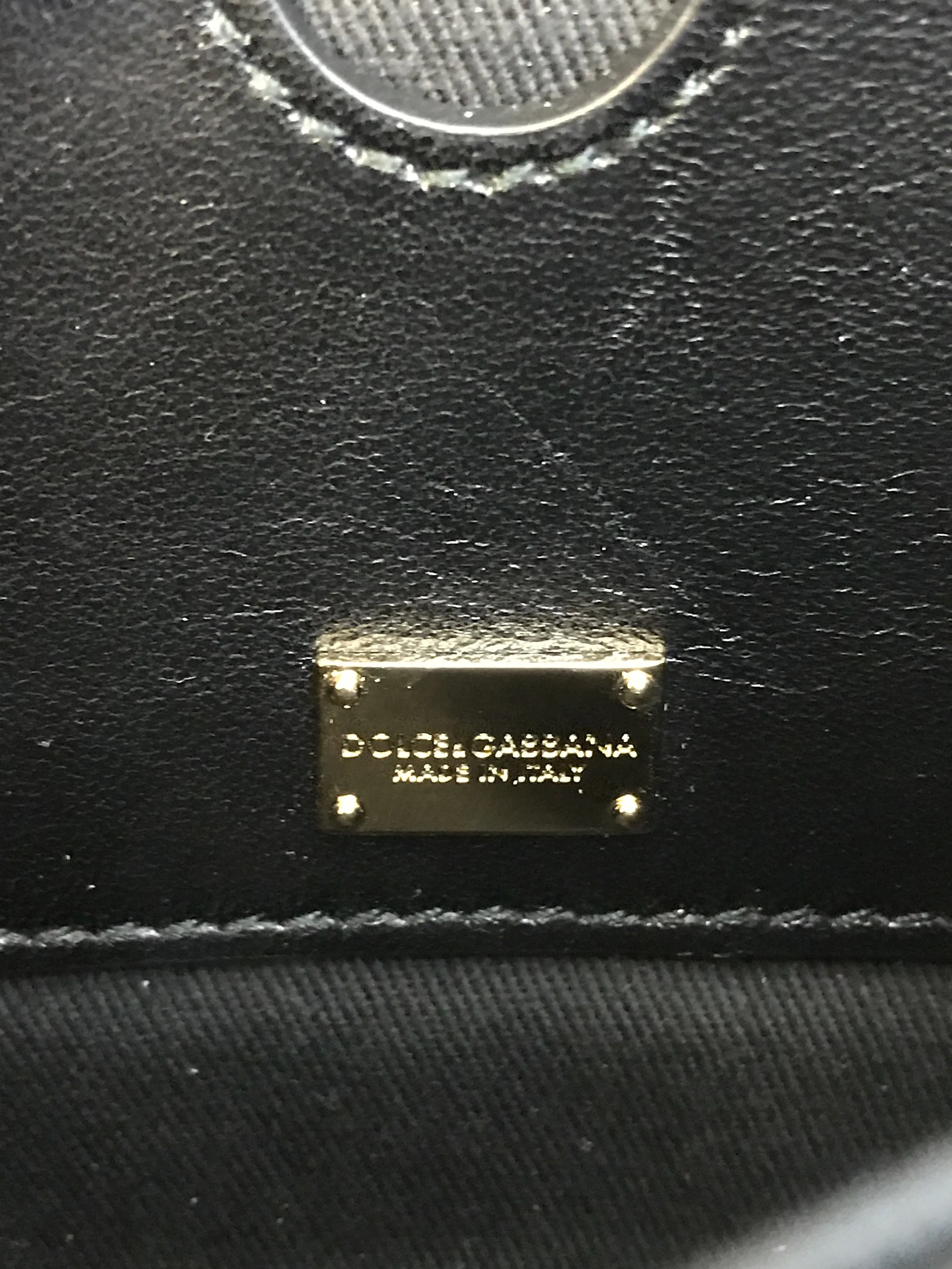 Dolce & Gabbana Mini Dauphine Crossbody Clutch Bag