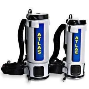 EDIC Atlas 6QT Backpack Vacuum W/Standard Tool Kit, 600TV