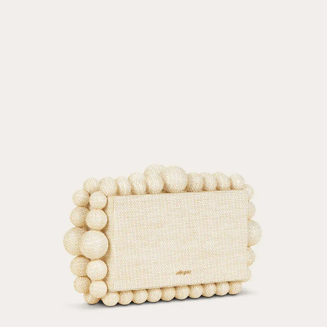 Eros Clutch Sand Linen