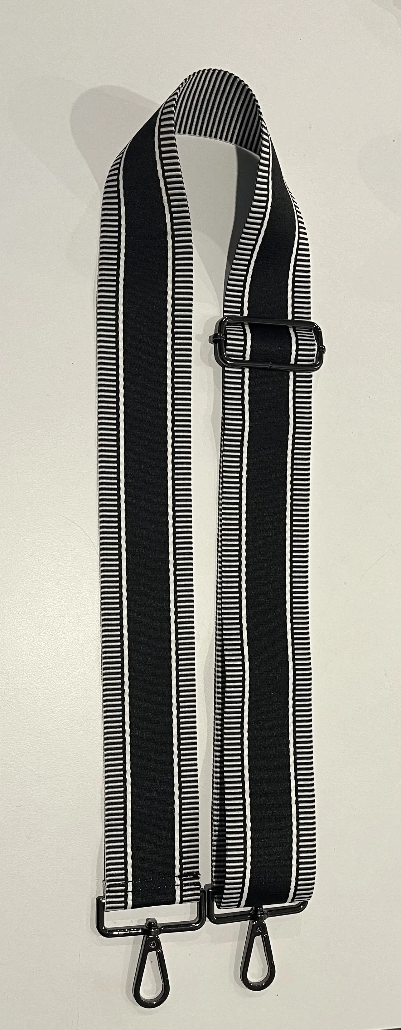 FA Bag Strap - Lines Black   White