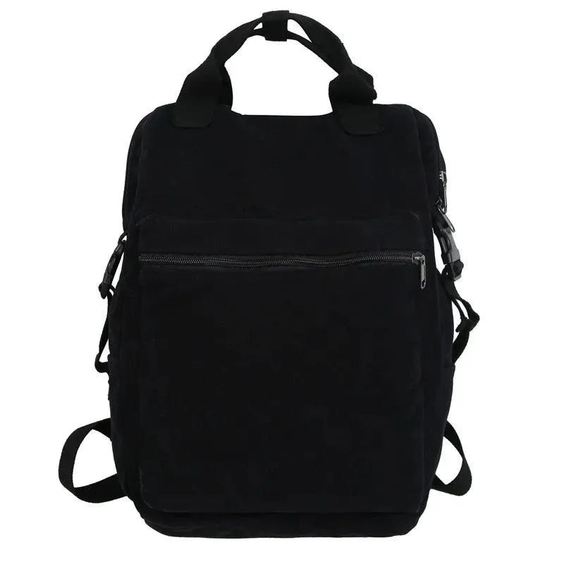 FC234 Portable Canvas School Cool Backpack: Large Capacity