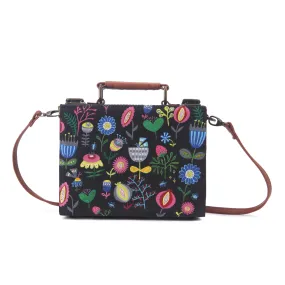 Floral Colored hand painted Crossbody Sling bag For Women