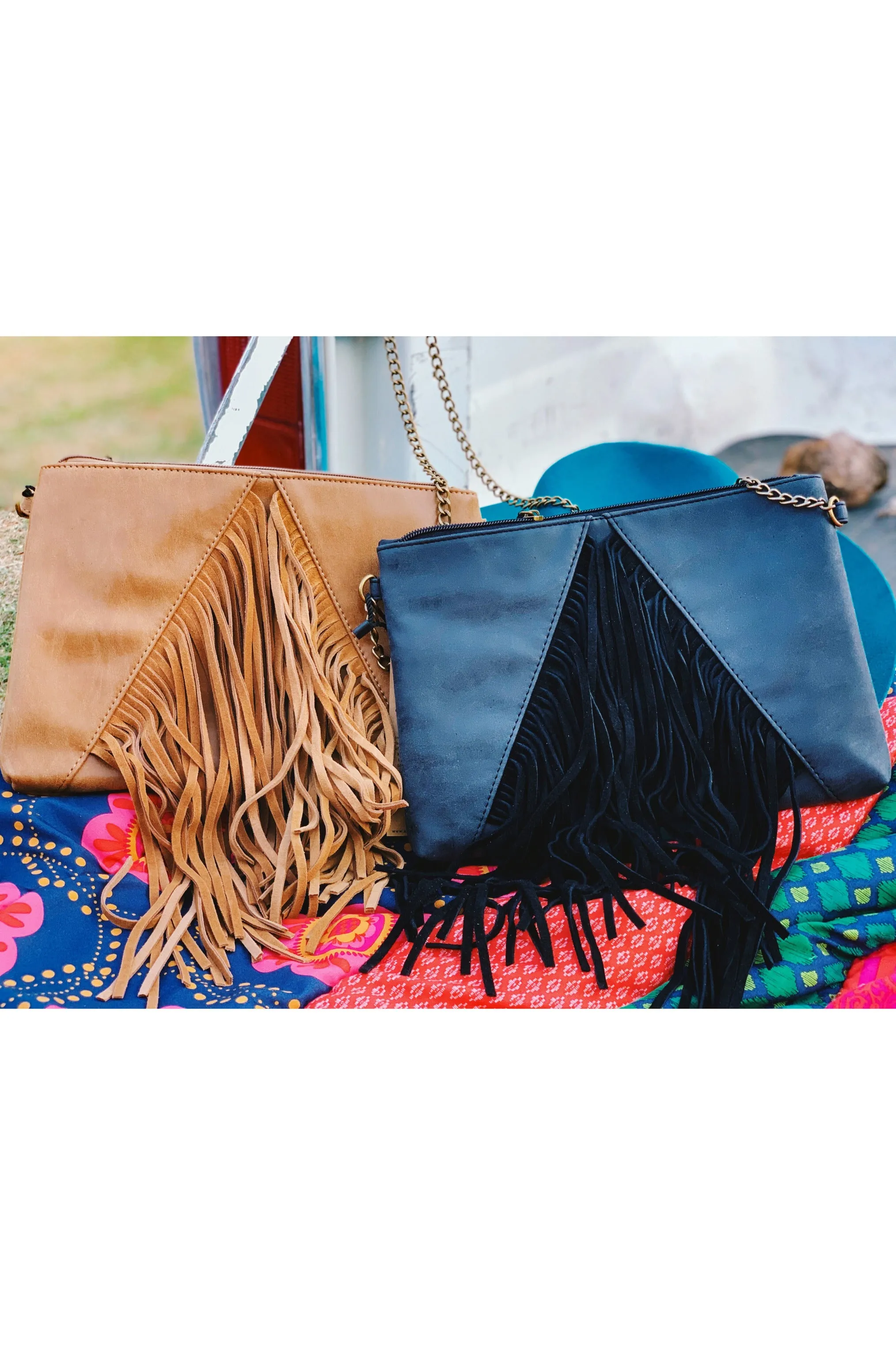 Fringe Crossbody