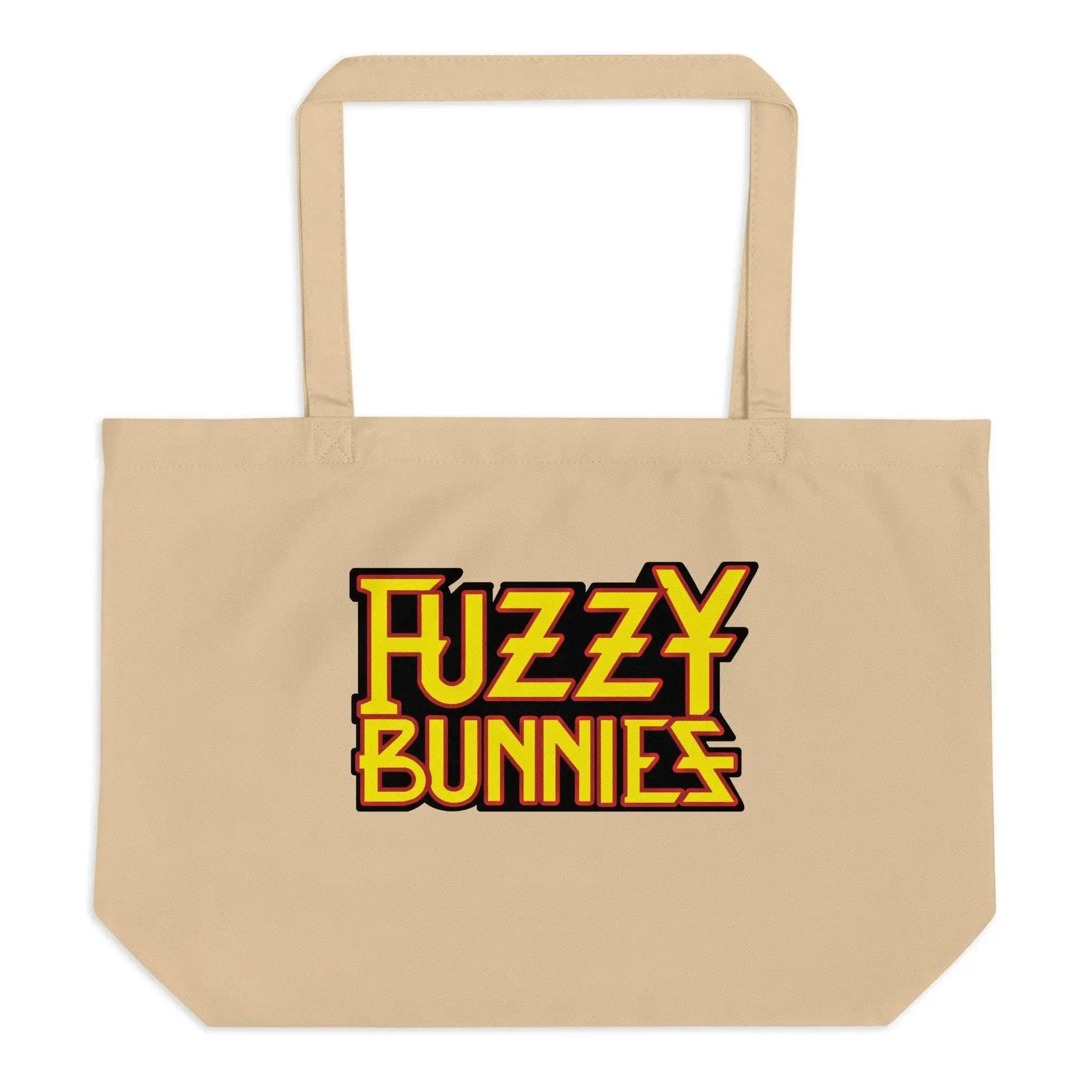 Fuzzy Bunnies Large organic tote bag