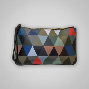 GEOMETRIC PRINT PURSE