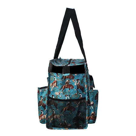 Giddy Up NGIL Zippered Caddy Large Organizer Tote Bag