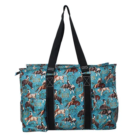 Giddy Up NGIL Zippered Caddy Large Organizer Tote Bag