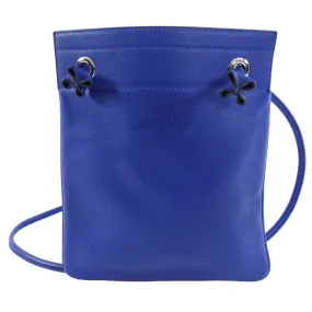 Hermes Blue Swift Leather Aline Mini Shoulder Bag