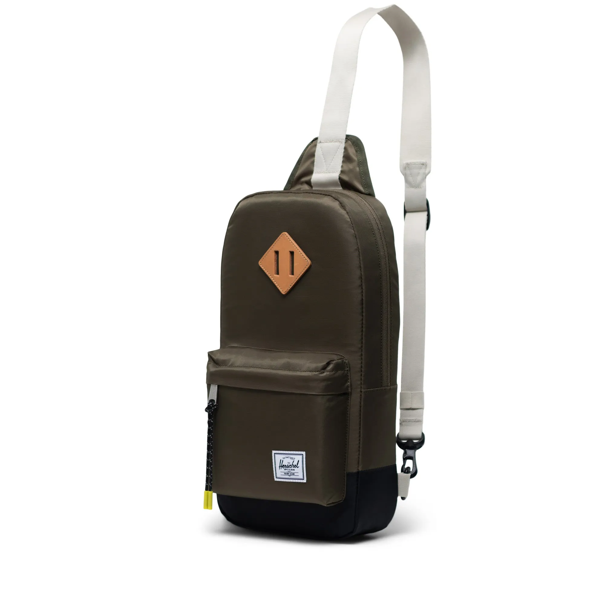 Herschel Heritage Shoulder Bag Ivy Green/Light Pelican - Field Trip