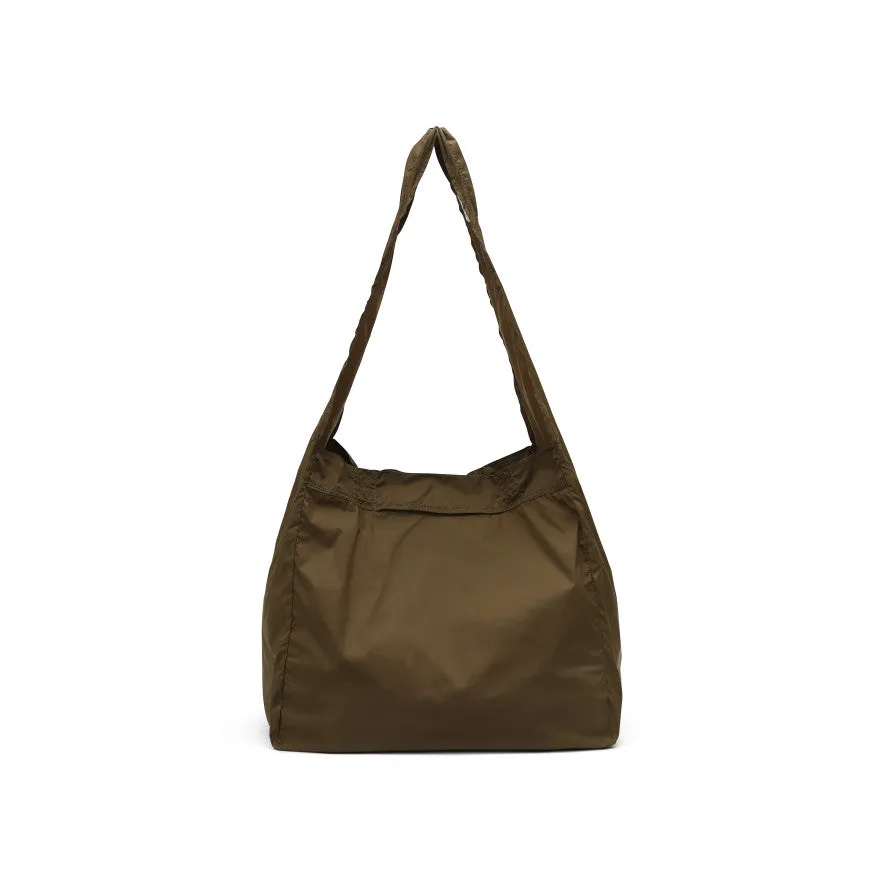 Hybrid.Transport Recycled Shoulder Bag III  |  Dark Olive/Black