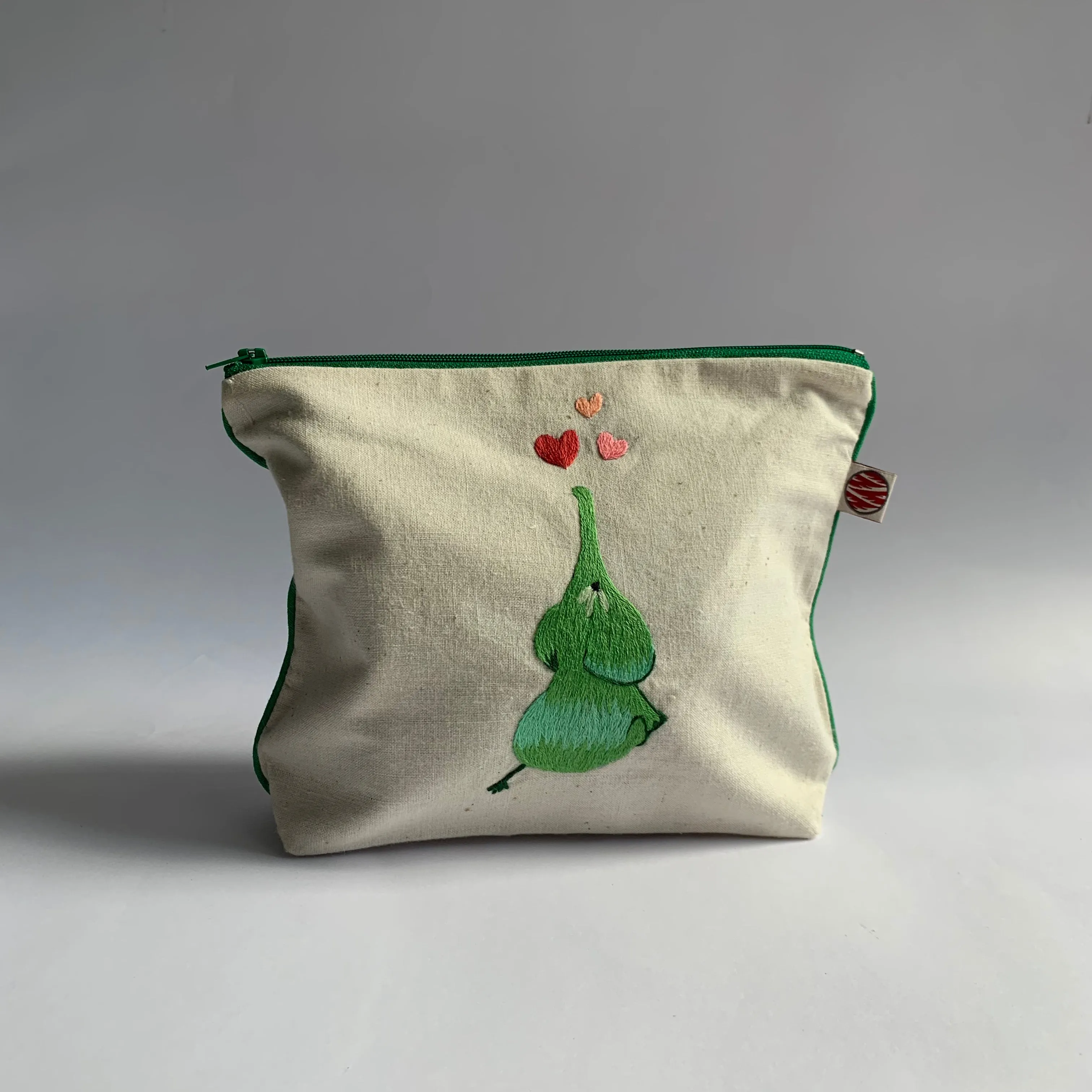 Ibaba Hand-Embroidered Zip Pouches