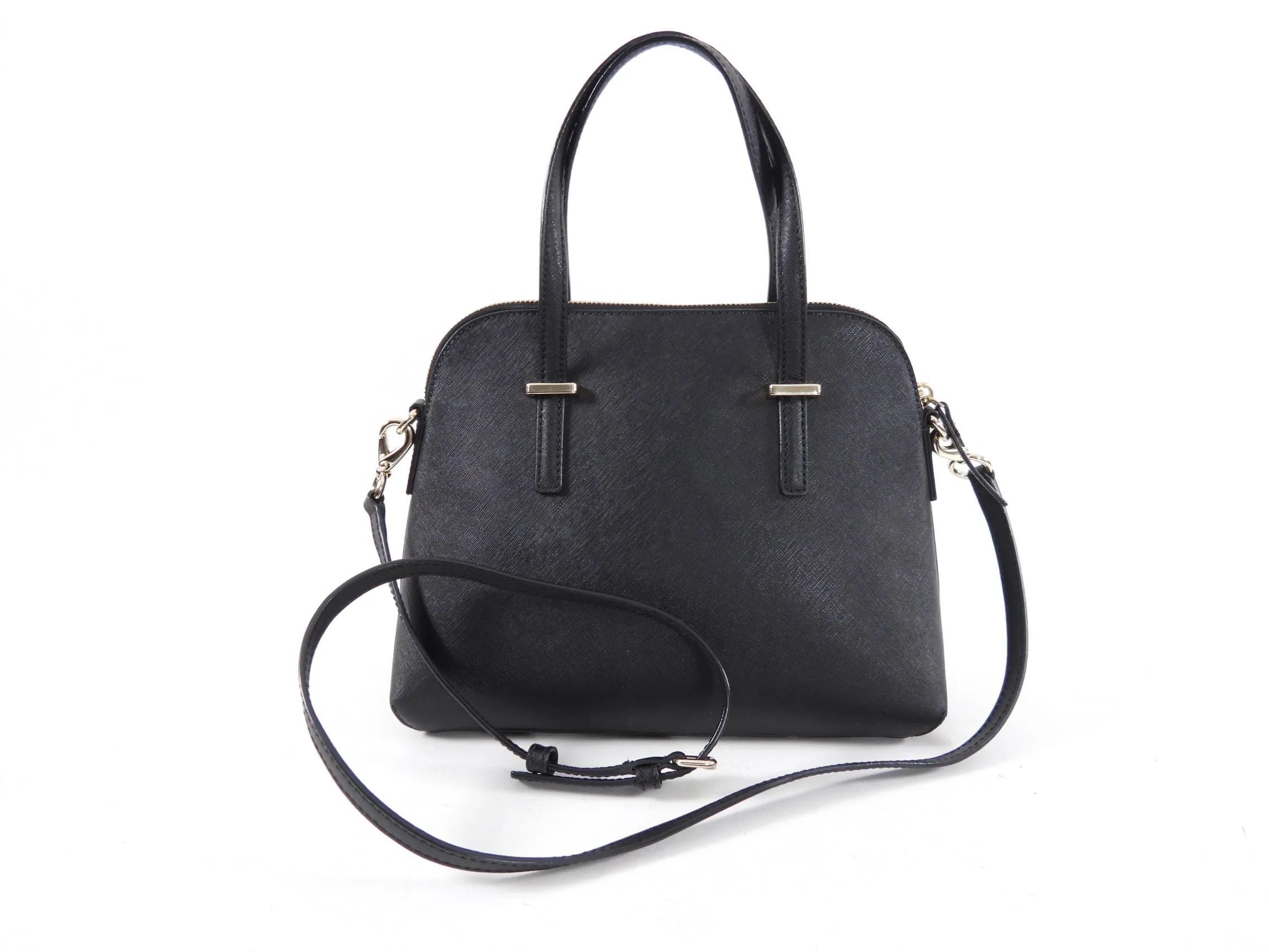 Kate Spade Black Zip Top Two-Way Bag