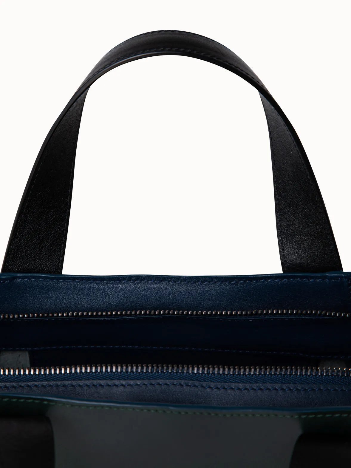 Kleine Alexa Tasche aus Softcalf Colorblock