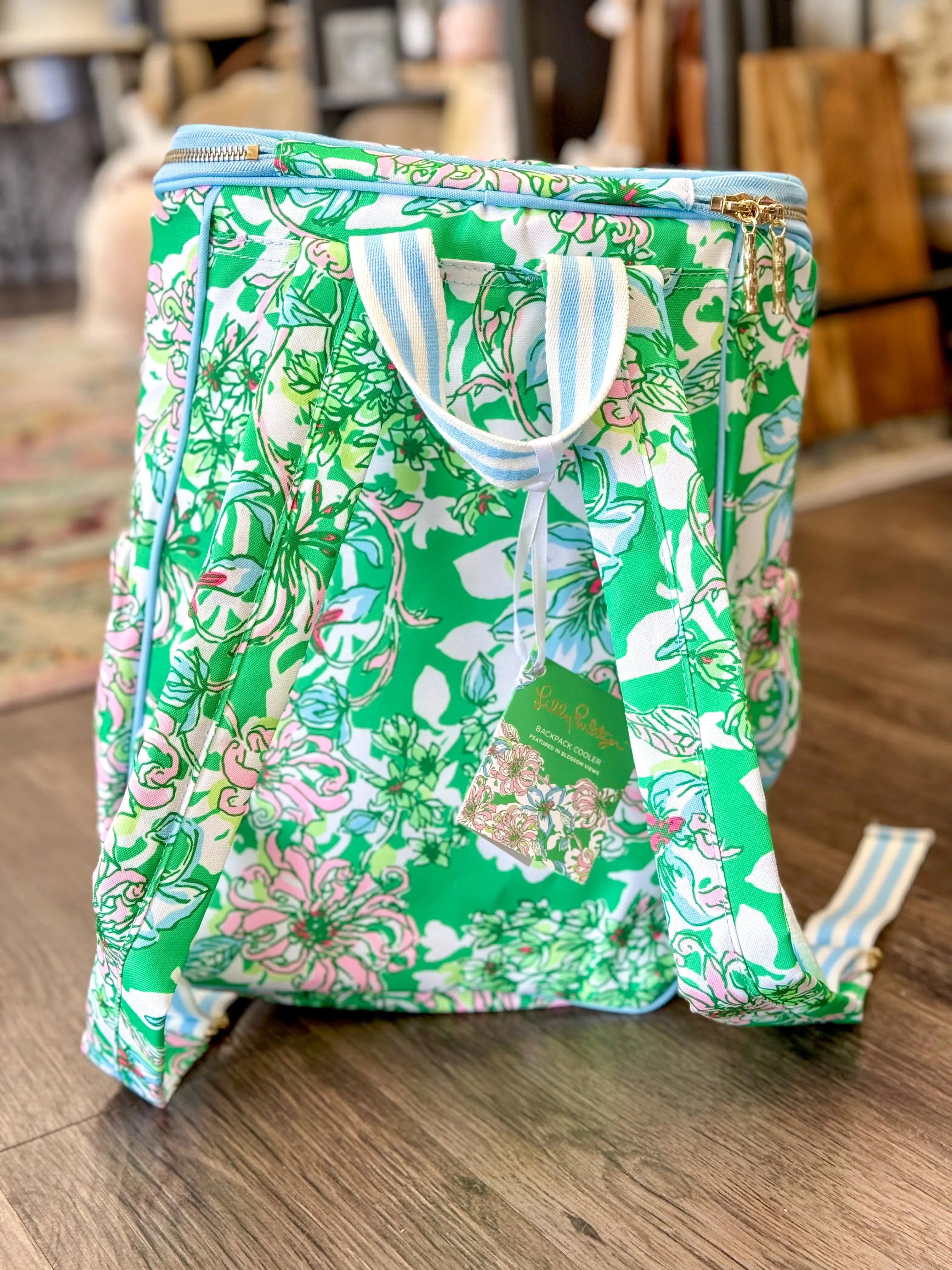 Lilly Pulitzer January Backpack Cooler - Blossom Views