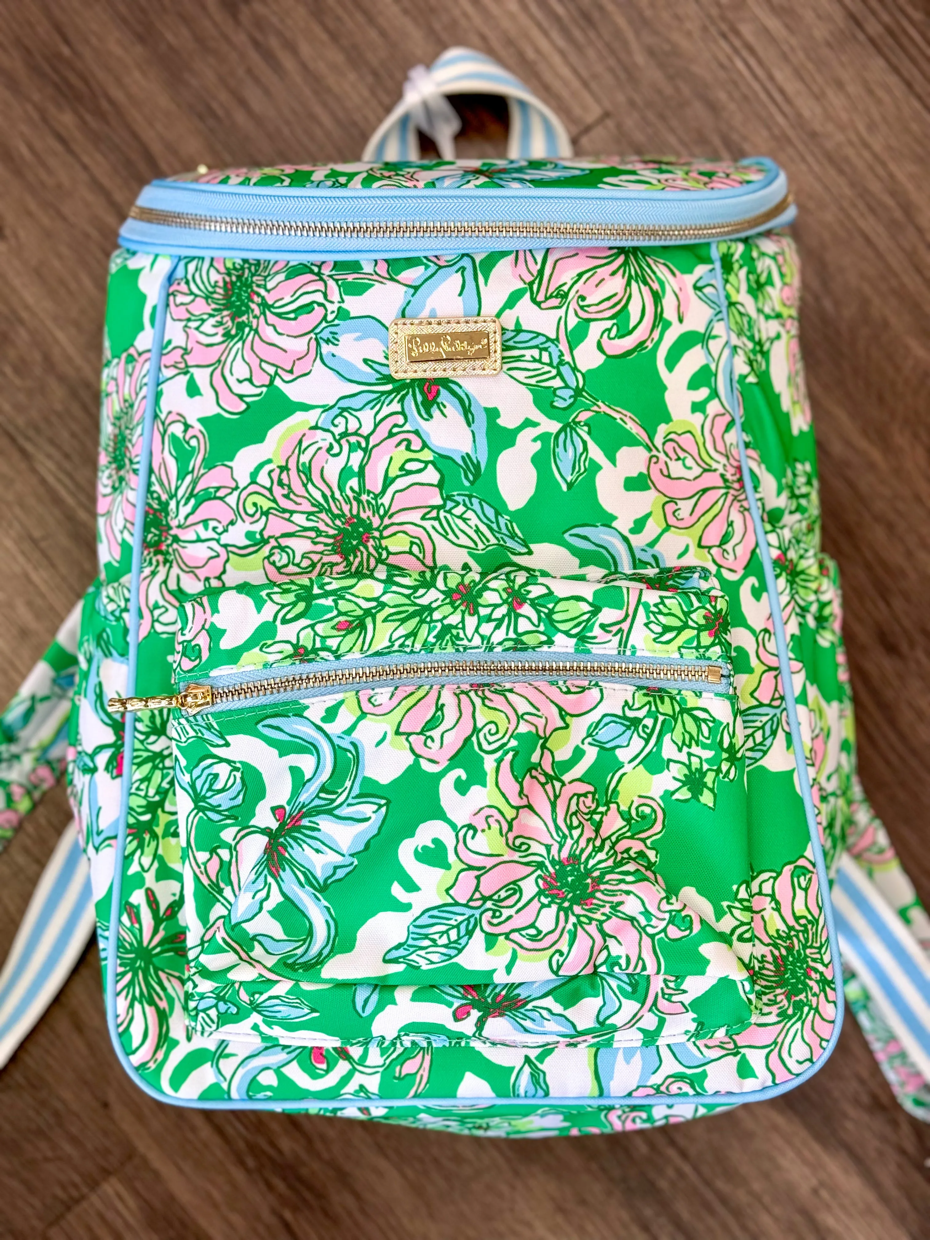 Lilly Pulitzer January Backpack Cooler - Blossom Views