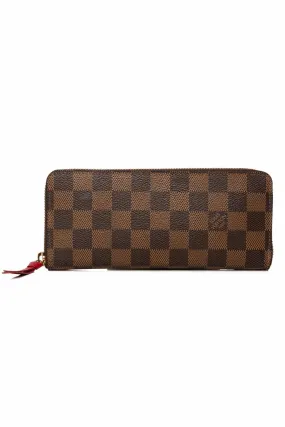 Louis Vuitton Damier Ebene Clemence Wallet