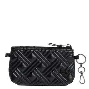 LUG Metro XL ID Pouch in Metallic Black