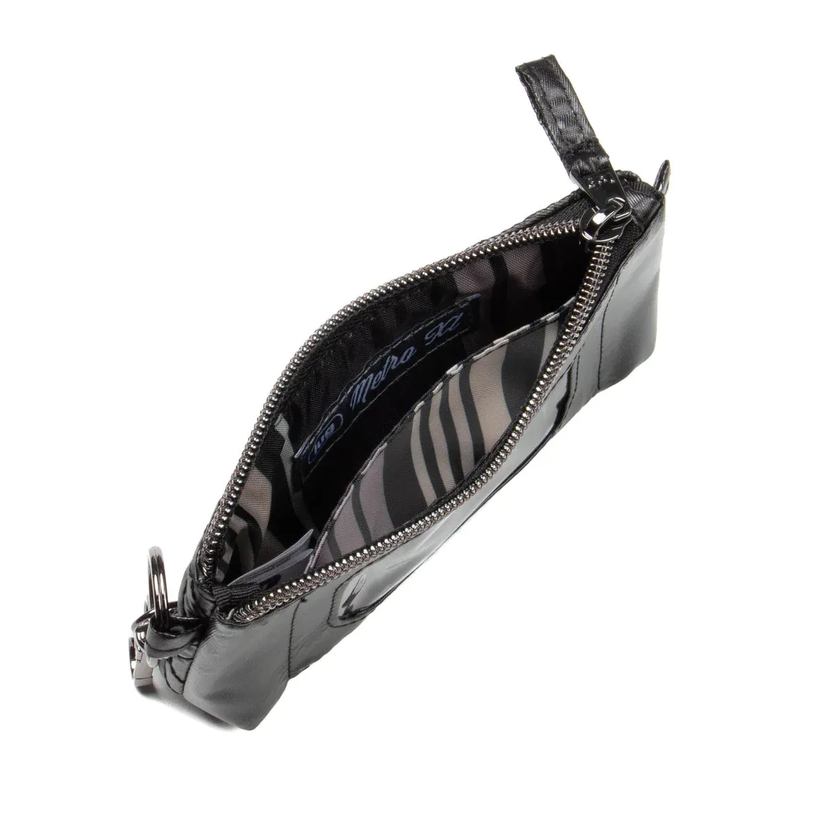 LUG Metro XL ID Pouch in Metallic Black