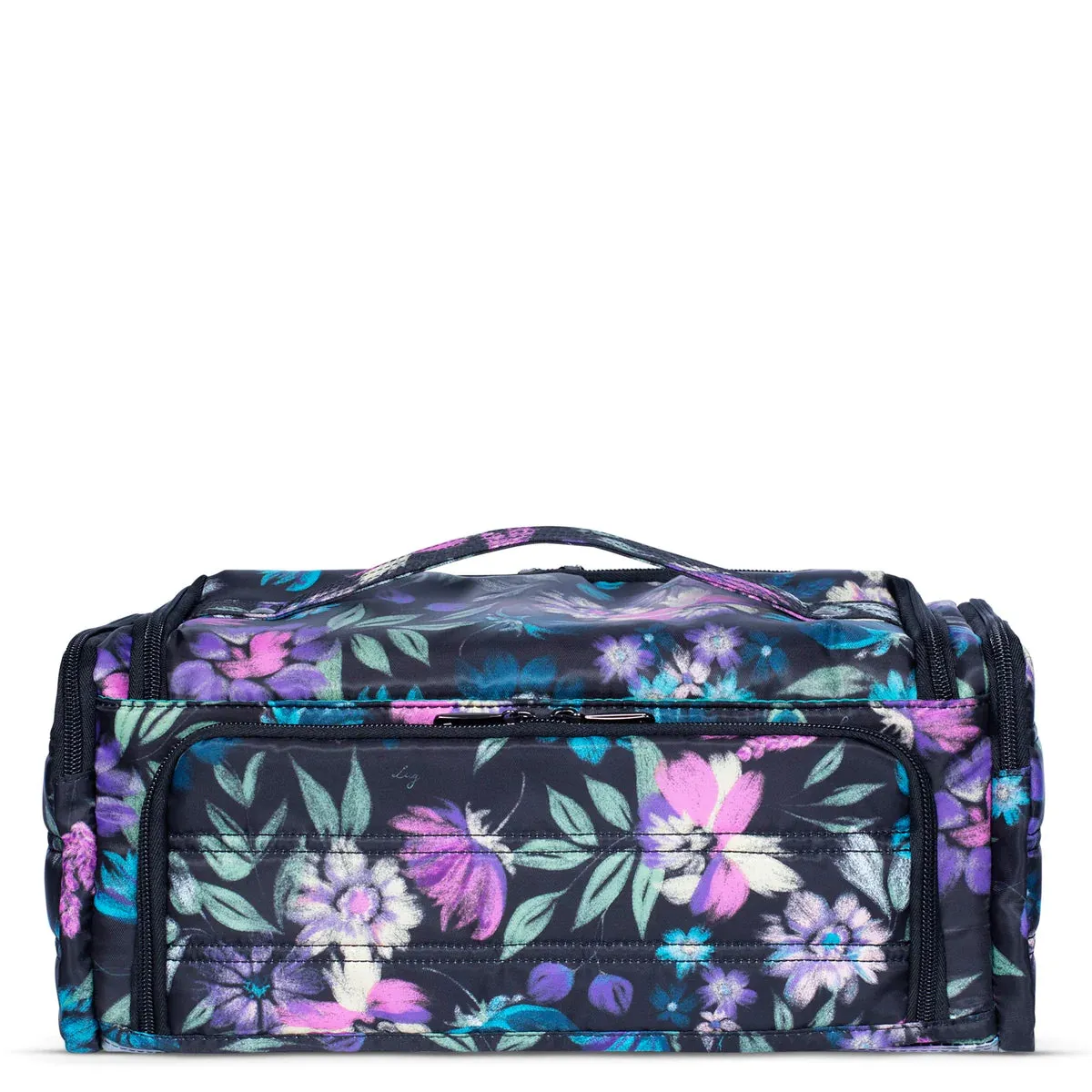 LUG Trolley XL Cosmetic Case in Bloom Black